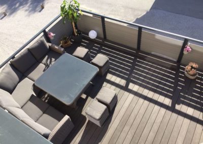 Bodenstudio WPC Terrasse grau antrazit